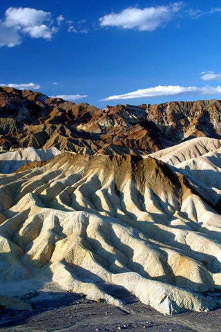 Zabriskie Point I Black Ornate Wood Framed Art Print with Double Matting by Taylor, Douglas