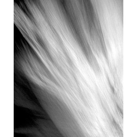 Frozen Fire II White Modern Wood Framed Art Print by Taylor, Douglas