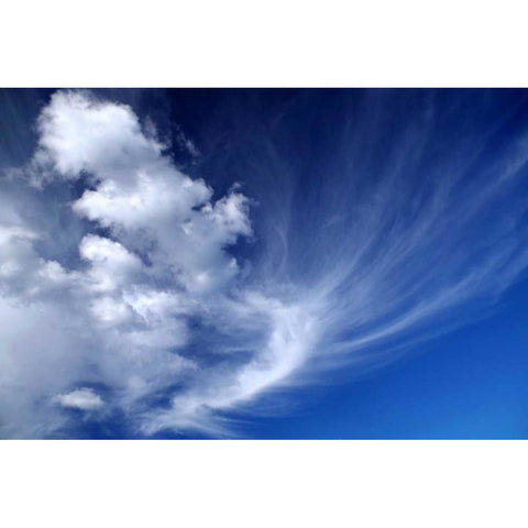 Clouds over Kitt Peak I Black Modern Wood Framed Art Print by Taylor, Douglas