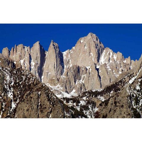 Eastern Sierras I Black Modern Wood Framed Art Print with Double Matting by Taylor, Douglas