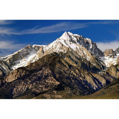 Eastern Sierras II Black Modern Wood Framed Art Print with Double Matting by Taylor, Douglas