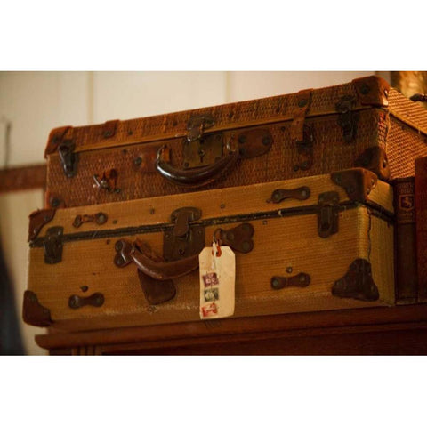 Time to Travel I Gold Ornate Wood Framed Art Print with Double Matting by Clayton-Thompson, Philip