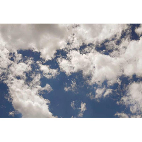 Clouds II Black Modern Wood Framed Art Print with Double Matting by Clayton-Thompson, Philip