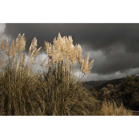 White Towers in the Storm I Gold Ornate Wood Framed Art Print with Double Matting by Geyman, Vitaly