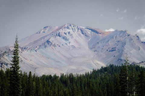 Shasta Majesty I Black Ornate Wood Framed Art Print with Double Matting by Geyman, Vitaly