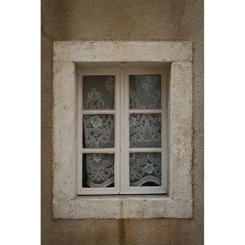 Croatia Window II Black Modern Wood Framed Art Print by Geyman, Vitaly