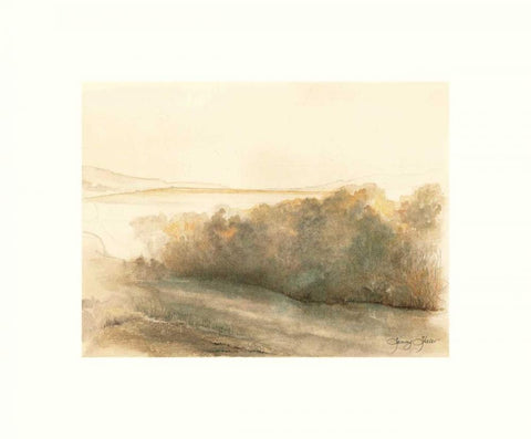 Mission Study White Modern Wood Framed Art Print with Double Matting by Sheler, Sammy