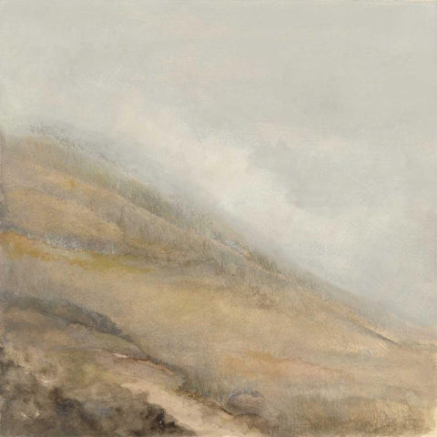 Sage Hill White Modern Wood Framed Art Print by Sheler, Sammy