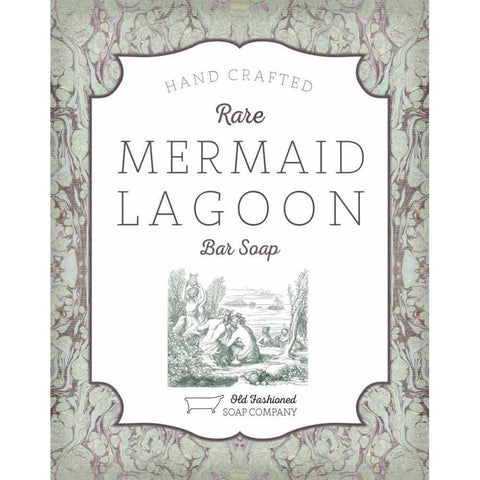 Mermaid Soap White Modern Wood Framed Art Print by Sta Teresa, Ashley