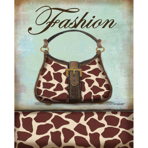 Exotic Purse I White Modern Wood Framed Art Print by Williams, Todd