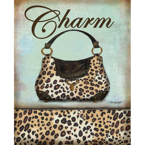 Exotic Purse II White Modern Wood Framed Art Print by Williams, Todd