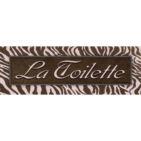 La Toilette White Modern Wood Framed Art Print by Williams, Todd