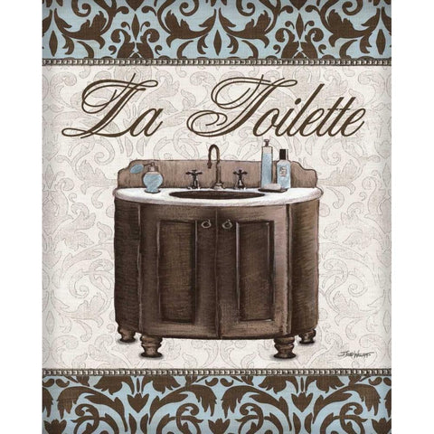 Modern Sink Gold Ornate Wood Framed Art Print with Double Matting by Williams, Todd