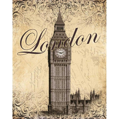 London White Modern Wood Framed Art Print by Williams, Todd