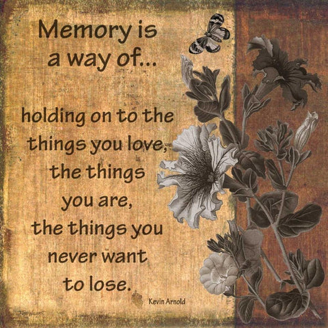 Memory Gold Ornate Wood Framed Art Print with Double Matting by Williams, Todd