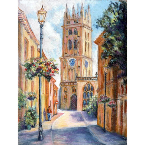 Cathedral Gold Ornate Wood Framed Art Print with Double Matting by Williams, Todd