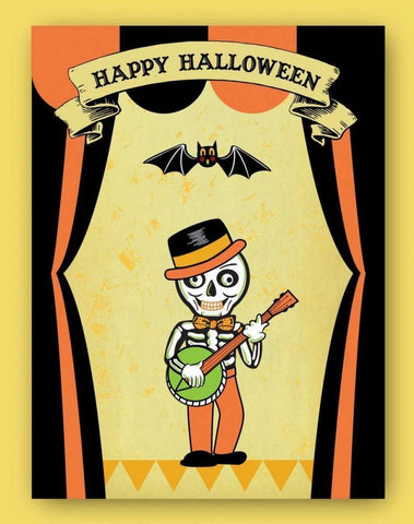 Dr. Crow II White Modern Wood Framed Art Print with Double Matting by Woo, Teresa