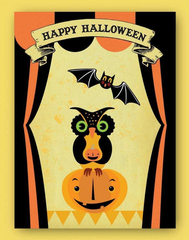 Dr. Crow IV Black Ornate Wood Framed Art Print with Double Matting by Woo, Teresa