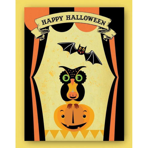 Dr. Crow IV Black Modern Wood Framed Art Print by Woo, Teresa