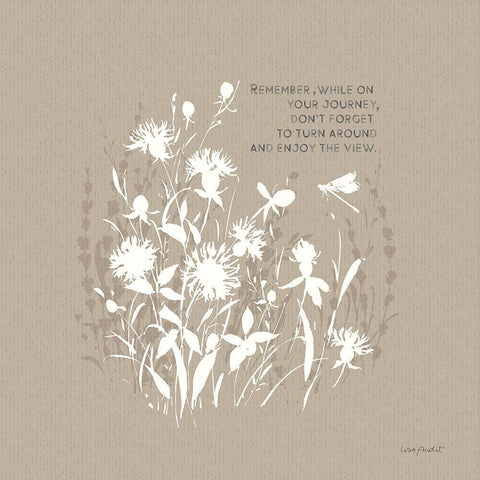 Au Naturel VII on Beige Black Modern Wood Framed Art Print with Double Matting by Audit, Lisa