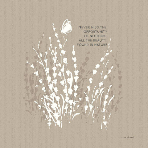 Au Naturel VIII on Beige White Modern Wood Framed Art Print by Audit, Lisa