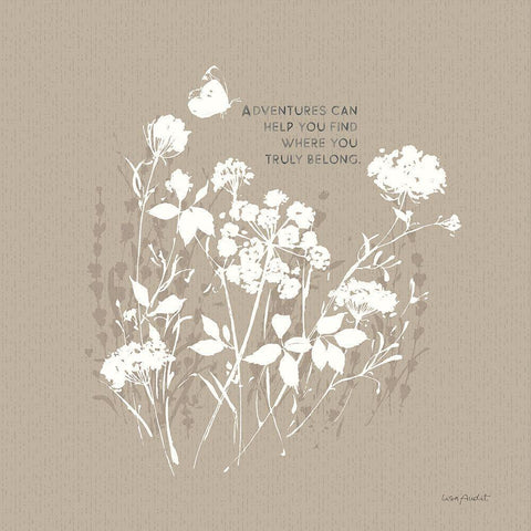 Au Naturel IX on Beige Gold Ornate Wood Framed Art Print with Double Matting by Audit, Lisa