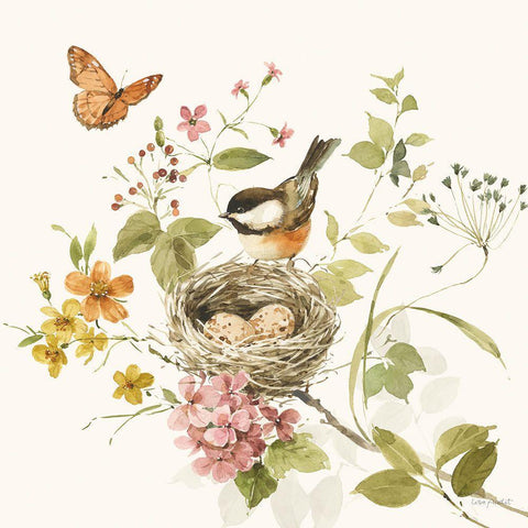 Blessed by Nature III Gold Ornate Wood Framed Art Print with Double Matting by Audit, Lisa