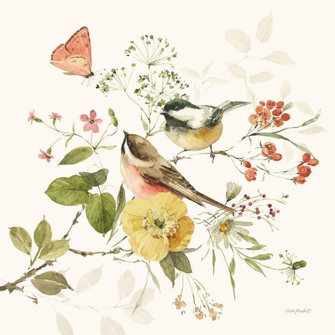 Blessed by Nature VI Black Modern Wood Framed Art Print with Double Matting by Audit, Lisa