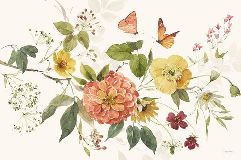 Blessed by Nature VIII White Modern Wood Framed Art Print with Double Matting by Audit, Lisa