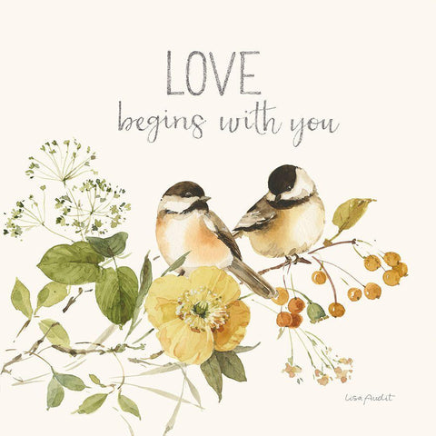 Blessed by Nature XIX Black Ornate Wood Framed Art Print with Double Matting by Audit, Lisa