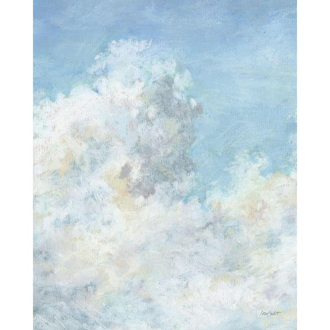 Heavenly Blue 05 Black Modern Wood Framed Art Print by Audit, Lisa