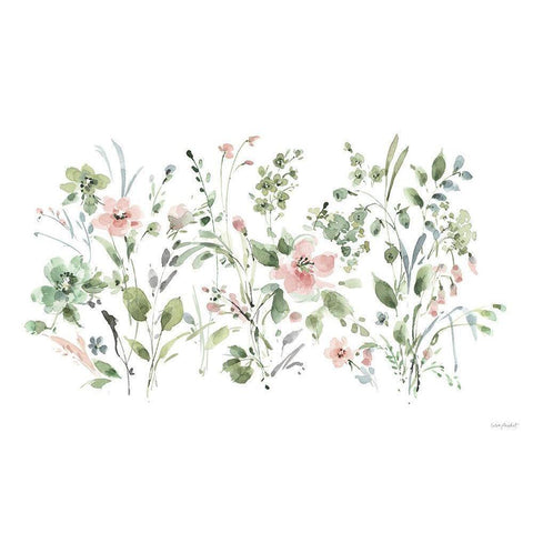 Inner Garden 01 White Modern Wood Framed Art Print by Audit, Lisa