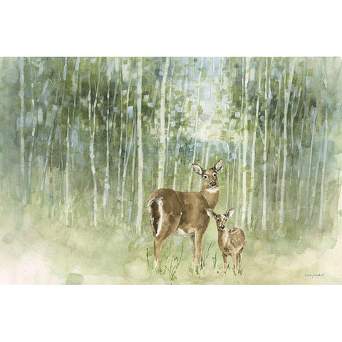 Natures Call I Gold Ornate Wood Framed Art Print with Double Matting by Audit, Lisa