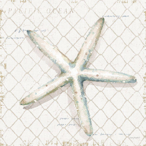 Ocean View II Black Modern Wood Framed Art Print by Audit, Lisa