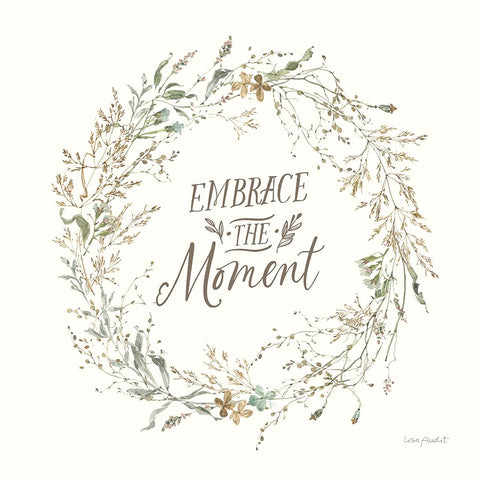 Seasons Study XIX White Modern Wood Framed Art Print with Double Matting by Audit, Lisa