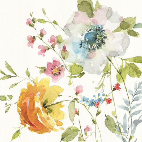 Shine Bright IV White Modern Wood Framed Art Print by Audit, Lisa