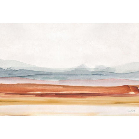 Sierra Hills 01 Black Modern Wood Framed Art Print by Audit, Lisa