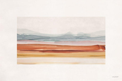 Sierra Hills 04 Black Ornate Wood Framed Art Print with Double Matting by Audit, Lisa