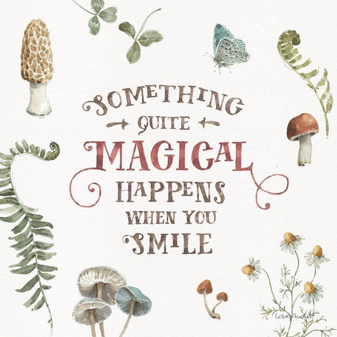 Storybook 08 White Modern Wood Framed Art Print with Double Matting by Audit, Lisa