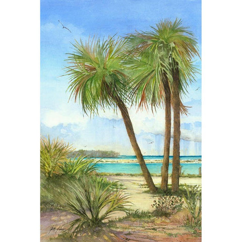 Sweet Spot Black Modern Wood Framed Art Print with Double Matting by Rizzo, Gene