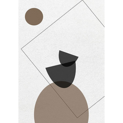 Catalyst No.1 White Modern Wood Framed Art Print by Ratcliffe, Tiffany