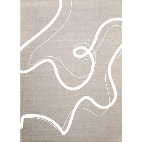 Formation No.2 White Modern Wood Framed Art Print by Ratcliffe, Tiffany
