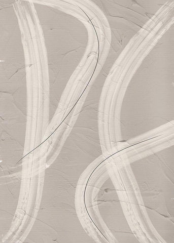 Liminal No.2 White Modern Wood Framed Art Print with Double Matting by Ratcliffe, Tiffany