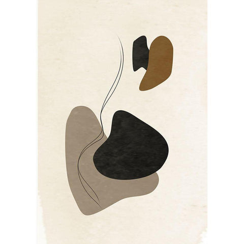 Mystique No.2 White Modern Wood Framed Art Print by Ratcliffe, Tiffany