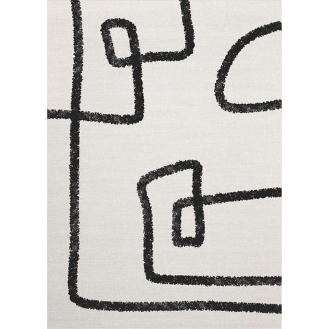 The Journey No.1 White Modern Wood Framed Art Print by Ratcliffe, Tiffany