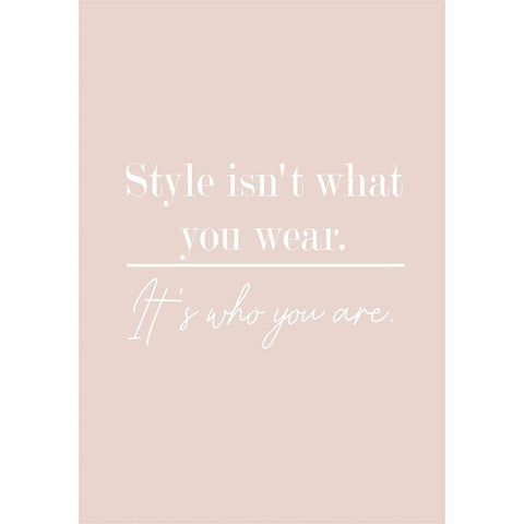 Who You Are White Modern Wood Framed Art Print by Mi, Suki