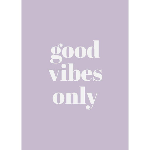 Good Vibes Only Gold Ornate Wood Framed Art Print with Double Matting by Mi, Suki