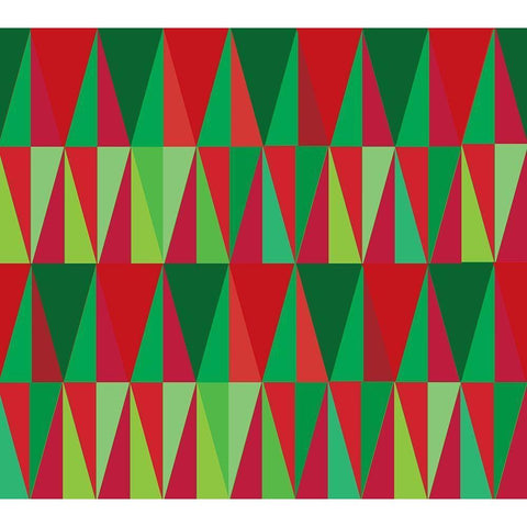 Xmas Angles Black Modern Wood Framed Art Print by Art Licensing Studio