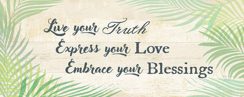 Embrace your Blessings Black Ornate Wood Framed Art Print with Double Matting by Art Licensing Studio