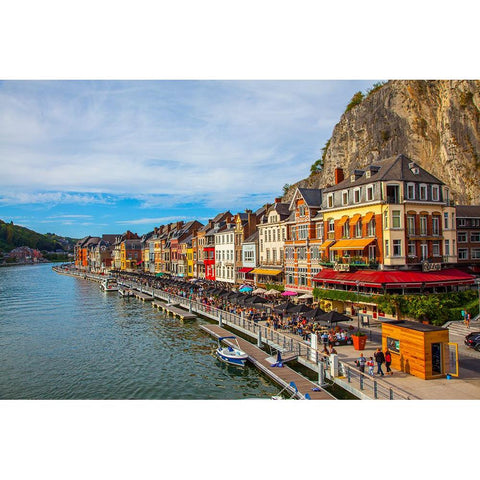 Dinant 2 White Modern Wood Framed Art Print by Heine, Ben